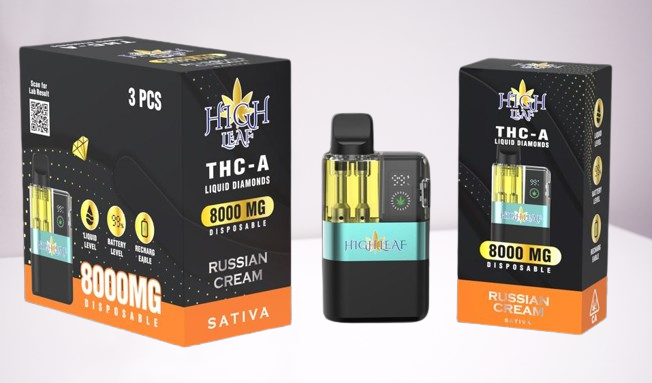 russian cream disposable vape Flying Horse THC-A 9gr Live – THC Blend